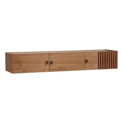 New Woud Array sideboard wall-mounted, 150 cm, Walnut Brown