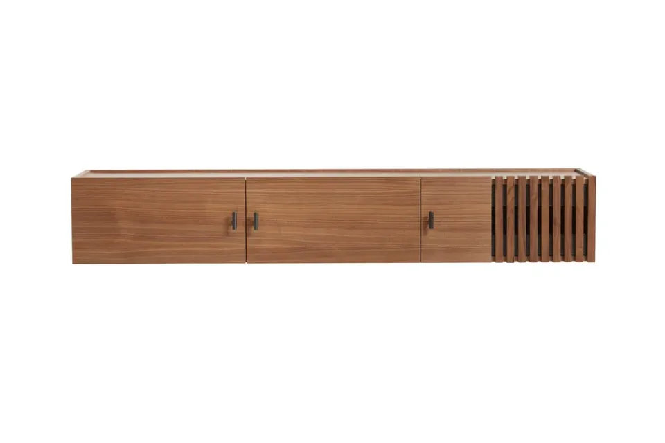 New Woud Array sideboard wall-mounted, 150 cm, Walnut Brown
