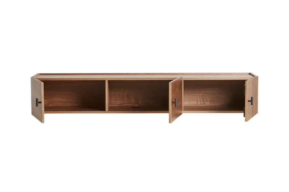 New Woud Array sideboard wall-mounted, 150 cm, Walnut Brown