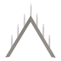 Online Star Trading Arrow advent candelabra 64.5 cm, Beige
