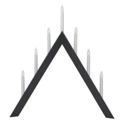 Outlet Star Trading Arrow advent candelabra 64.5 cm, Grey