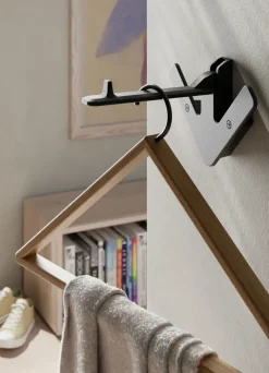 Online Design House Stockholm Arrow hanger, Black