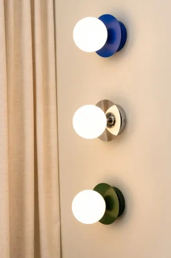 Hot Globen Lighting Art Deco IP44 wall lamp/ceiling lamp, -White Green