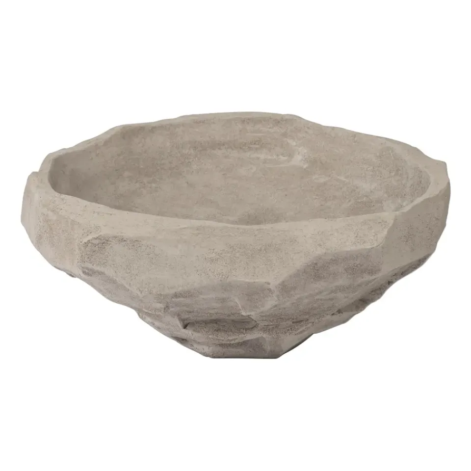 Candle Holders^Mette Ditmer Art Piece candle holder 23 cm, Kit BeigeGrey