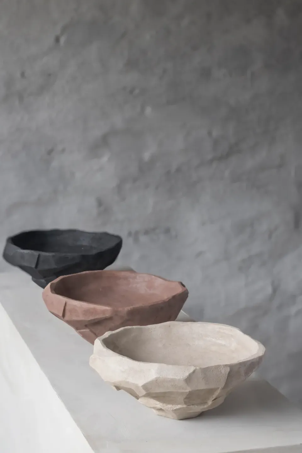 Candle Holders^Mette Ditmer Art Piece candle holder 23 cm, Kit BeigeGrey