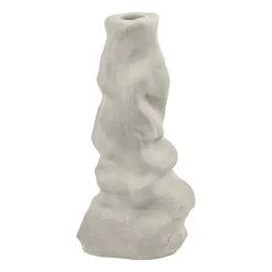 Candle Holders^Mette Ditmer Art Piece Liquid candlestick large, Sand Beige