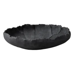 Decorative Bowls^Mette Ditmer Art piece patch bowl Ø35 cm, Black