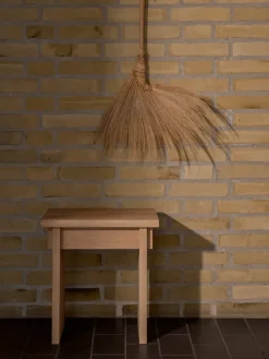 Stools^Kristina Dam Studio Artisan stool 30x40 cm, Warm lacquered oak Beige