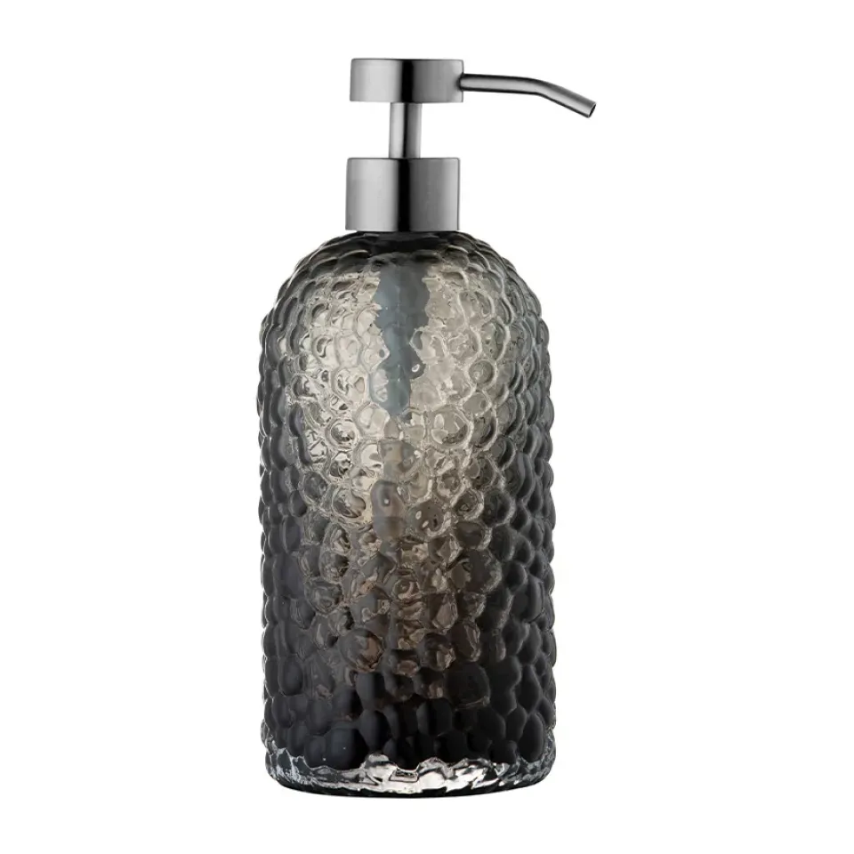 Soap Dispensers & Dishes^AYTM Arura soap dispenser 16 cm, Black-silver BlackSilver-coloured