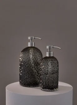 Soap Dispensers & Dishes^AYTM Arura soap dispenser 16 cm, Black-silver BlackSilver-coloured