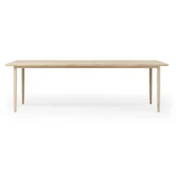 Brdr. Krüger Arv dining table 90x240 cm, White oiled oak Brown