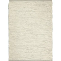 Woven Cotton Rugs^Linie Design Asko rug 250x350 cm, Iron Beige