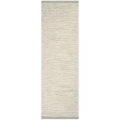 Rug Runners|Woven Cotton Rugs^Linie Design Asko rug 70x140 cm, Iron Beige