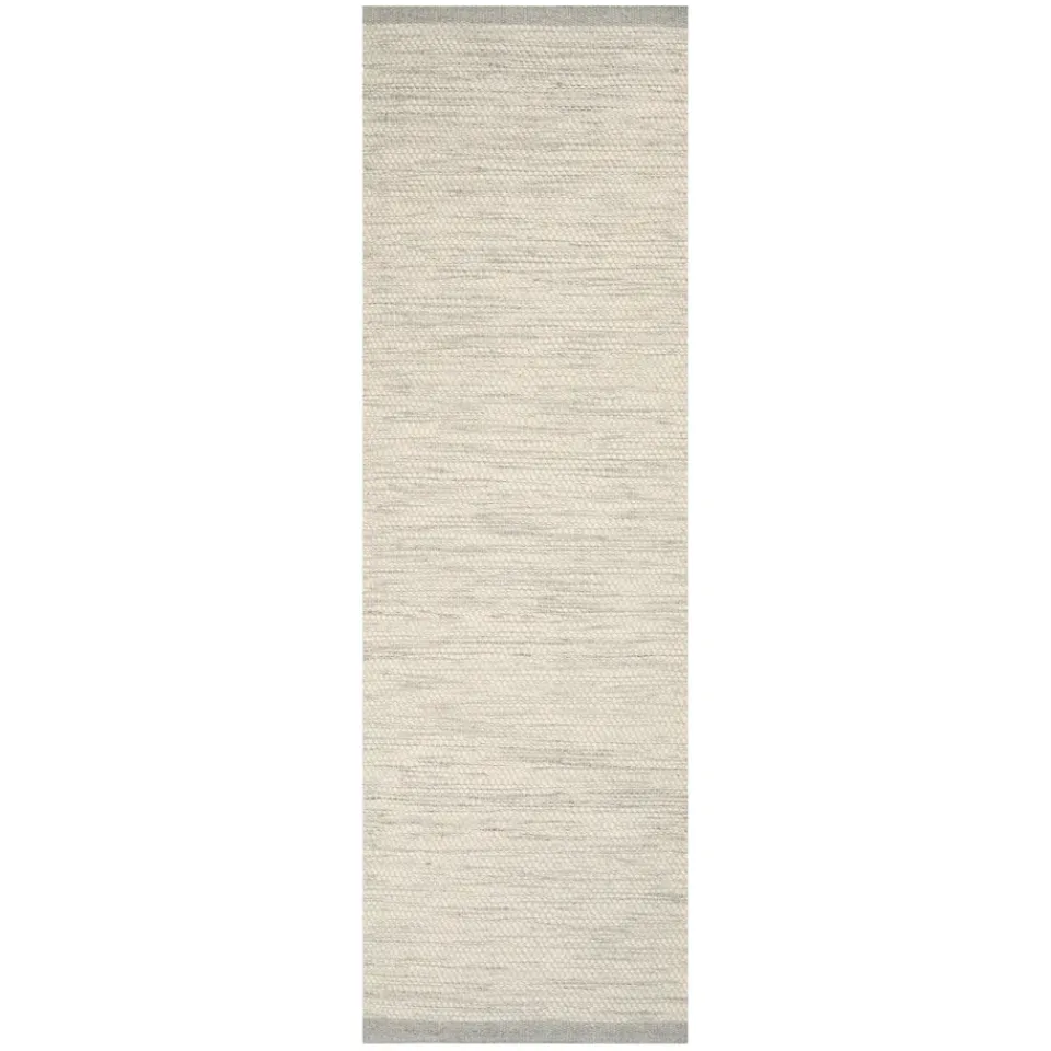 Rug Runners|Woven Cotton Rugs^Linie Design Asko rug 80x250 cm, Iron Beige
