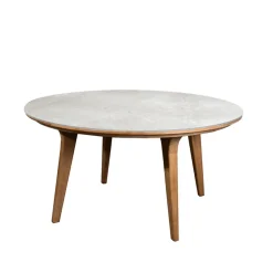 Discount Cane-line Aspect dining table round, Fossil -teak Grey