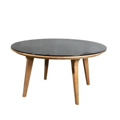 Table For Outdoor Use^Cane-line Aspect dining table round, Smokey -teak Black