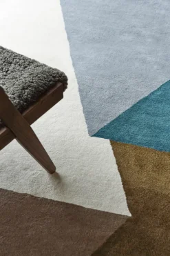 Wool Rugs^NJRD ASPEKT wool rug Avenue Foundation, 170x240 cm BlueBrown