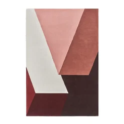 Wool Rugs^NJRD ASPEKT wool rug Avenue Urbanite, 170x240 cm PinkBrown