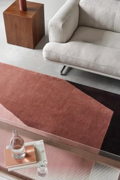 Wool Rugs^NJRD ASPEKT wool rug Avenue Urbanite, 170x240 cm PinkBrown