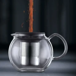 Teapots^Bodum Assam teapot chrome, 1 l Silver-coloured