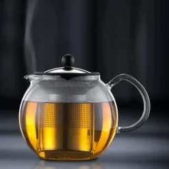 Teapots^Bodum Assam teapot chrome, 1 l Silver-coloured