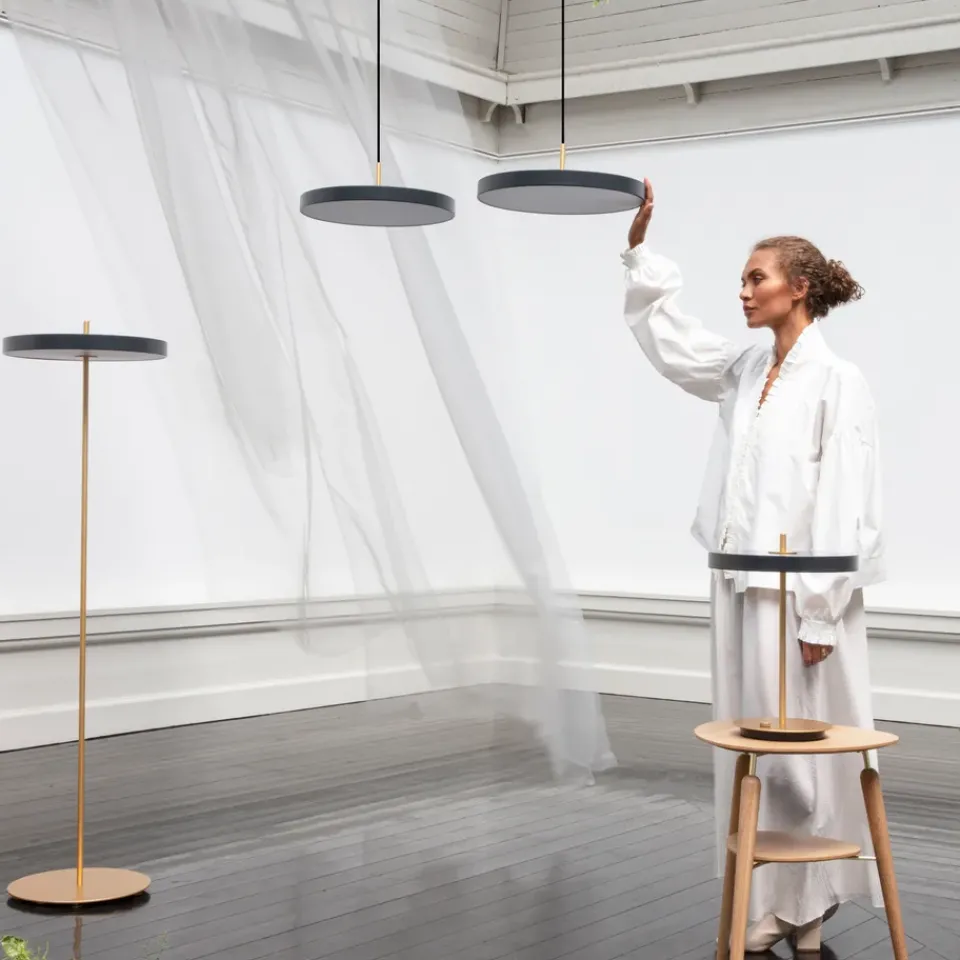 Floor Lamps^Umage Asteria floor lamp, Black
