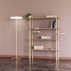 Floor Lamps^Umage Asteria floor lamp, pearl White
