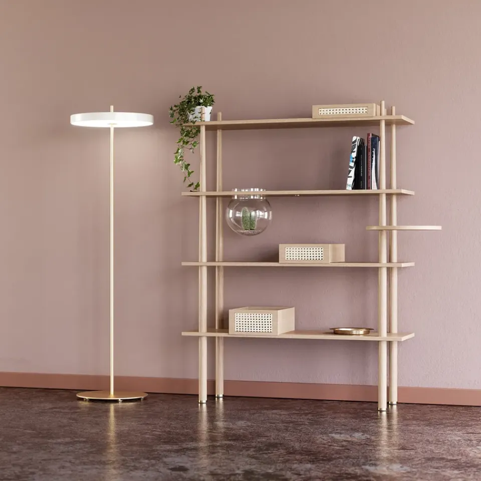 Floor Lamps^Umage Asteria floor lamp, pearl White