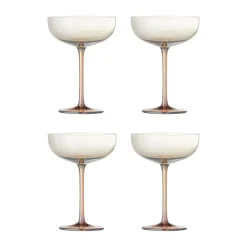 Online Bloomingville Aston cocktail glass 4-pack, Bronze Orange