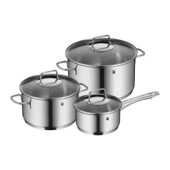 Discount WMF Astoria cooking set 3 pieces, Stainless steel Silver-coloured