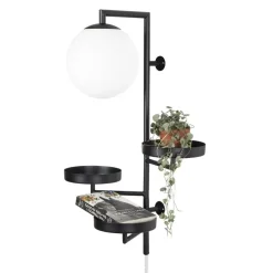 Reading Lamps|Wall Lights^Globen Lighting Astoria wall lamp, Black