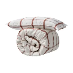 Bed Sets^ByNORD Astrid bed set 150x210 cm, Berry WhiteRed