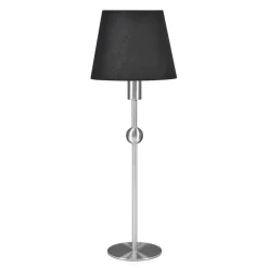 Online Globen Lighting Astrid lamp base, brushed chrome Silver-coloured