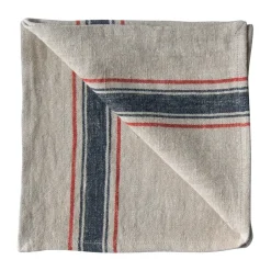 Outlet Tell Me More Astrid linen napkin 50x50 cm, Navy Beige