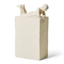 Outlet Kähler Astro sculpture, Aquarius White
