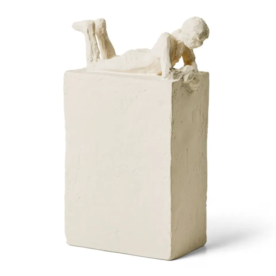 Outlet Kähler Astro sculpture, Aquarius White