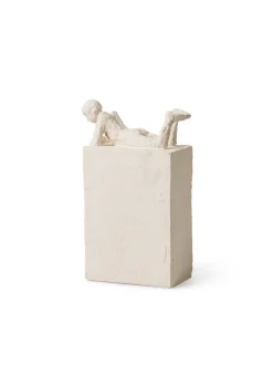 Outlet Kähler Astro sculpture, Aquarius White