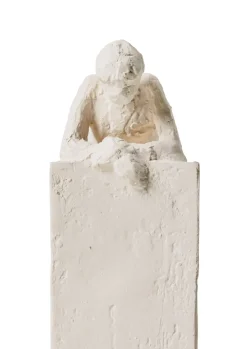Outlet Kähler Astro sculpture, Aquarius White