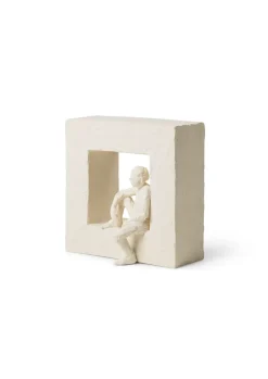 Sculptures & Porcelain Figurines^Kähler Astro sculpture, Cancer White