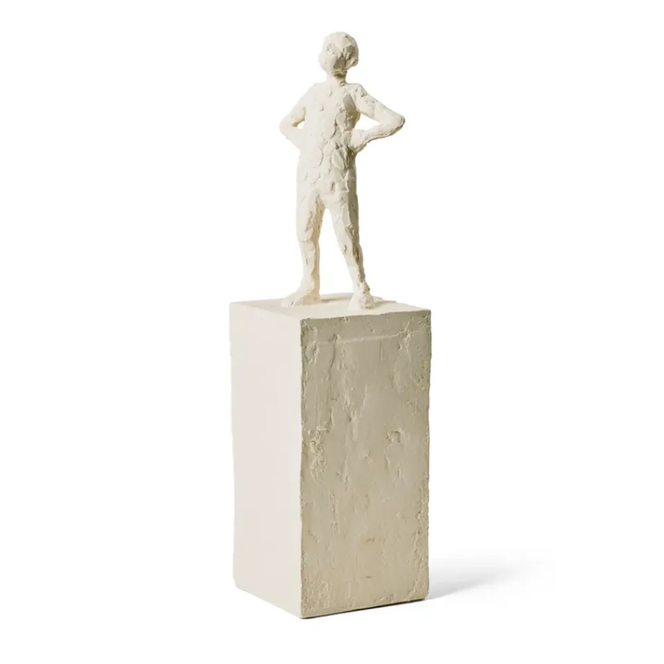 Sculptures & Porcelain Figurines^Kähler Astro sculpture, Leo White