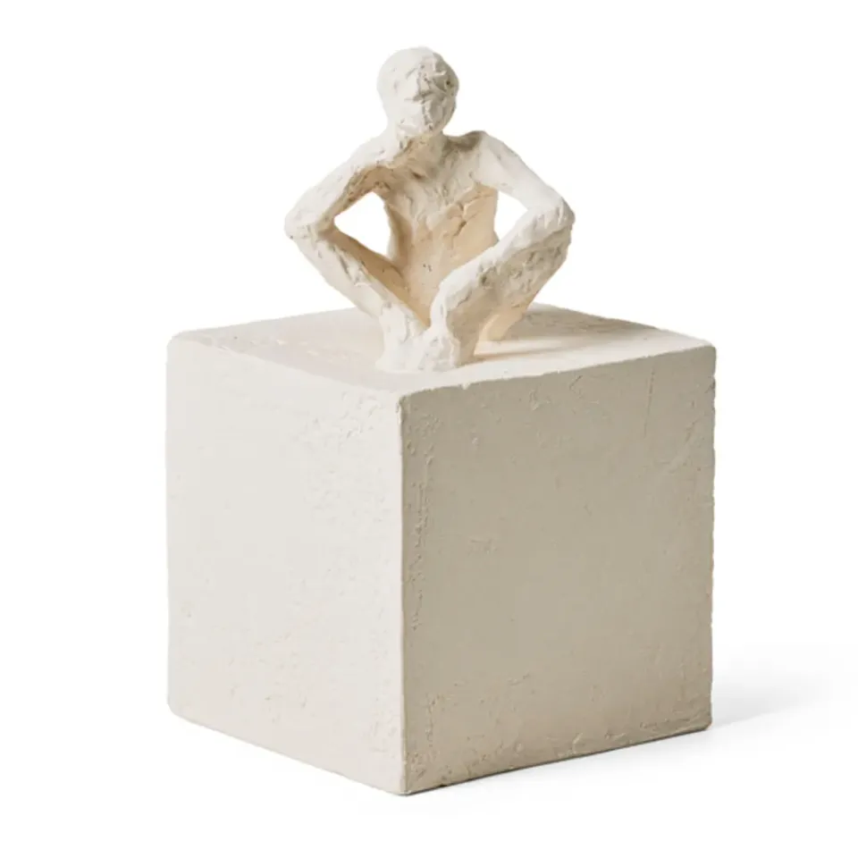 Sculptures & Porcelain Figurines^Kähler Astro sculpture, Sagittarius White