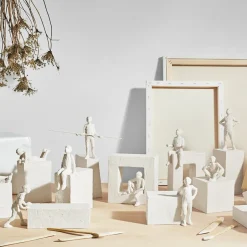 Sculptures & Porcelain Figurines^Kähler Astro sculpture, Sagittarius White