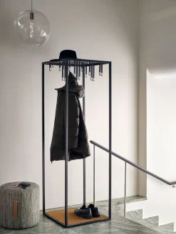 Clothes Racks, Coat Stands & Hangers|Clothes Racks, Coat Stands & Hangers^Design House Stockholm Ateljé clothes hanger, Black