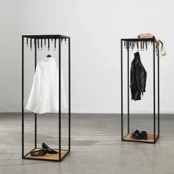 Clothes Racks, Coat Stands & Hangers|Clothes Racks, Coat Stands & Hangers^Design House Stockholm Ateljé clothes hanger, Black