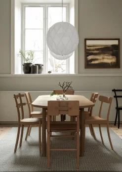 New Gärsnäs Ateljé Table, Oak-natural-knob in oak Beige