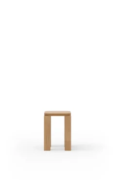 Online New Works Atlas stool, Natural Oak Brown