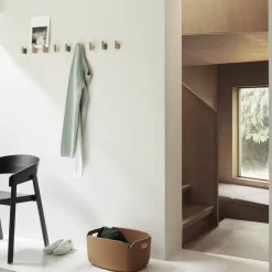 Clothes Hooks & Hangers|Clothes Hooks & Hangers^Muuto Attach hook 2-pack, Oak-aluminum Grey