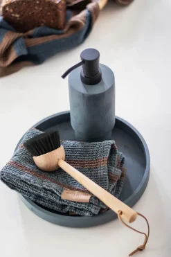 Decorative Accessories|Decorative Trays^Mette Ditmer Attitude tray Ø22 cm, Slate Blue