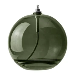 Outlet Mette Ditmer Aura oil lamp large, Dark Forest Green
