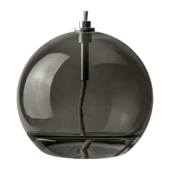 Clearance Mette Ditmer Aura oil lamp medium, Smoke Grey